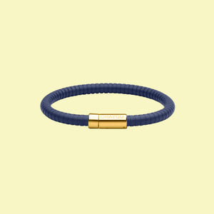 The Signature Bracelet – Blue Gold